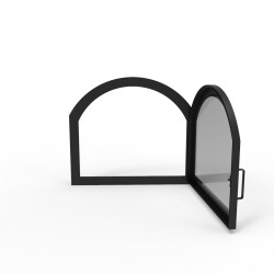 Дверка каминная 650х550