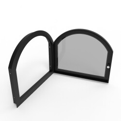 Дверка каминная 650х550