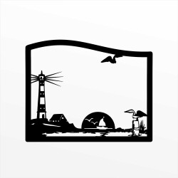 Каминный экран “Маяк“