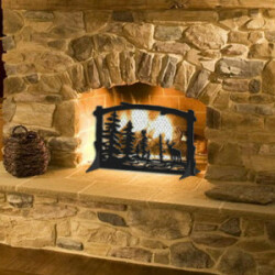 Каминный экран “На опушке“