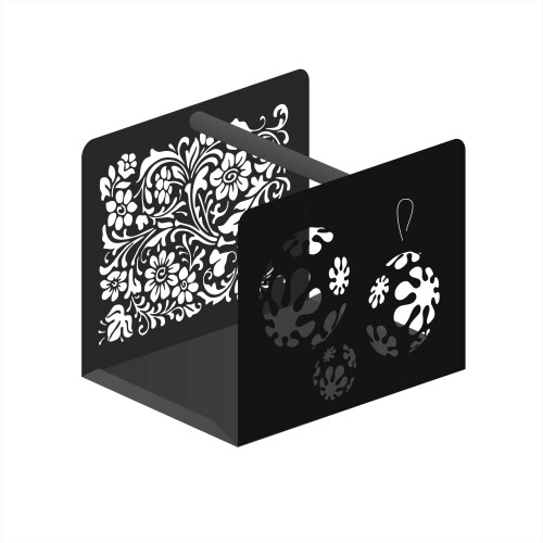 Дровница Классик “Праздник“