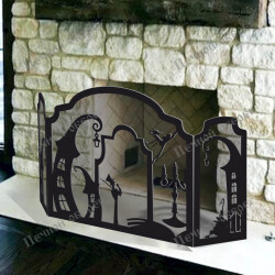 Каминный экран “Стойкий оловянный солдатик“