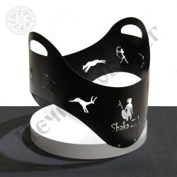 Дровница Романтика “Шака Зулу“