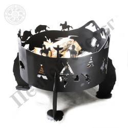 Очаг “Земля Команчи“ (на лапах)