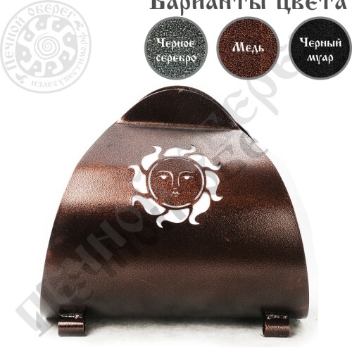 Дровница лукошко “Солнышко“ малая